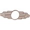 Ekena Millwork Elizabeth Wood Fretwork Prcd Ceiling Medallion, Walnut, 26"W x 13"H x 7 1/8"IW x 12 3/8"IH x 3/8"T CMWP26X13X0375EBWA - alternate 5